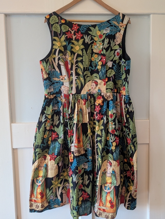 Fashionably Geeky Dresses & Skirts - Fashionably Geeky Frida Kahlo Dress Sz XL 20